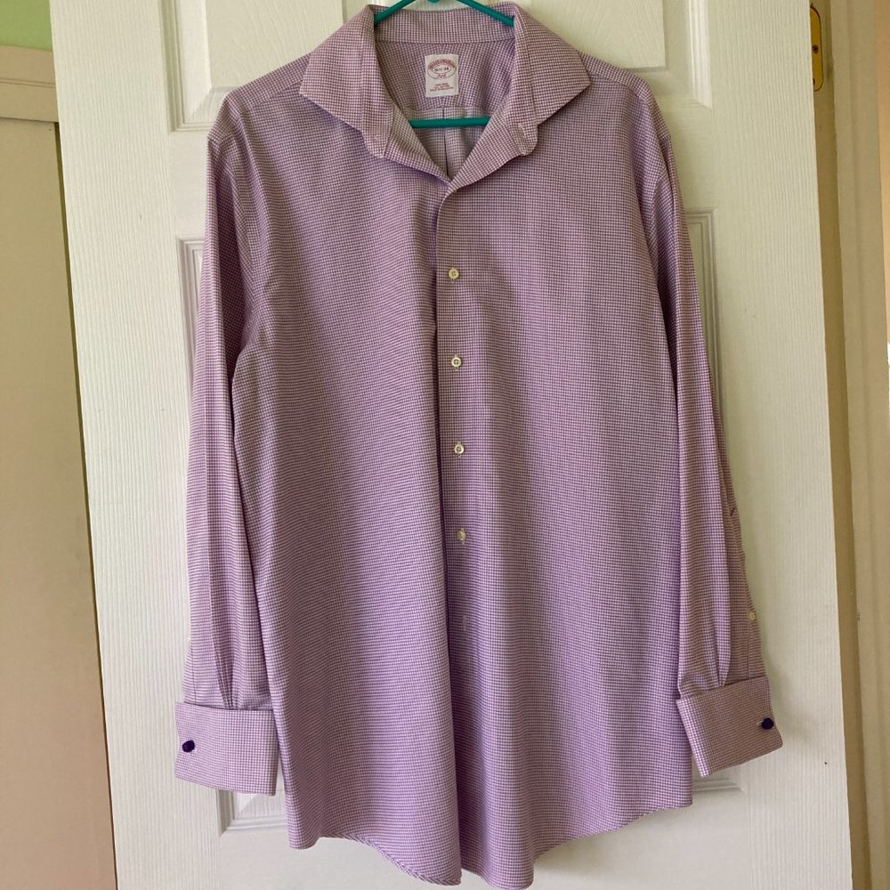 Brooks Brothers Non Iron Cufflink Dress Shirt